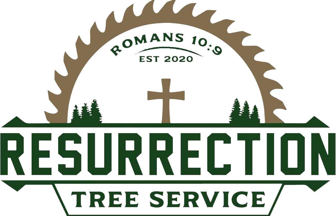 Resurrection Tree Service Logo from Monroe Michigan